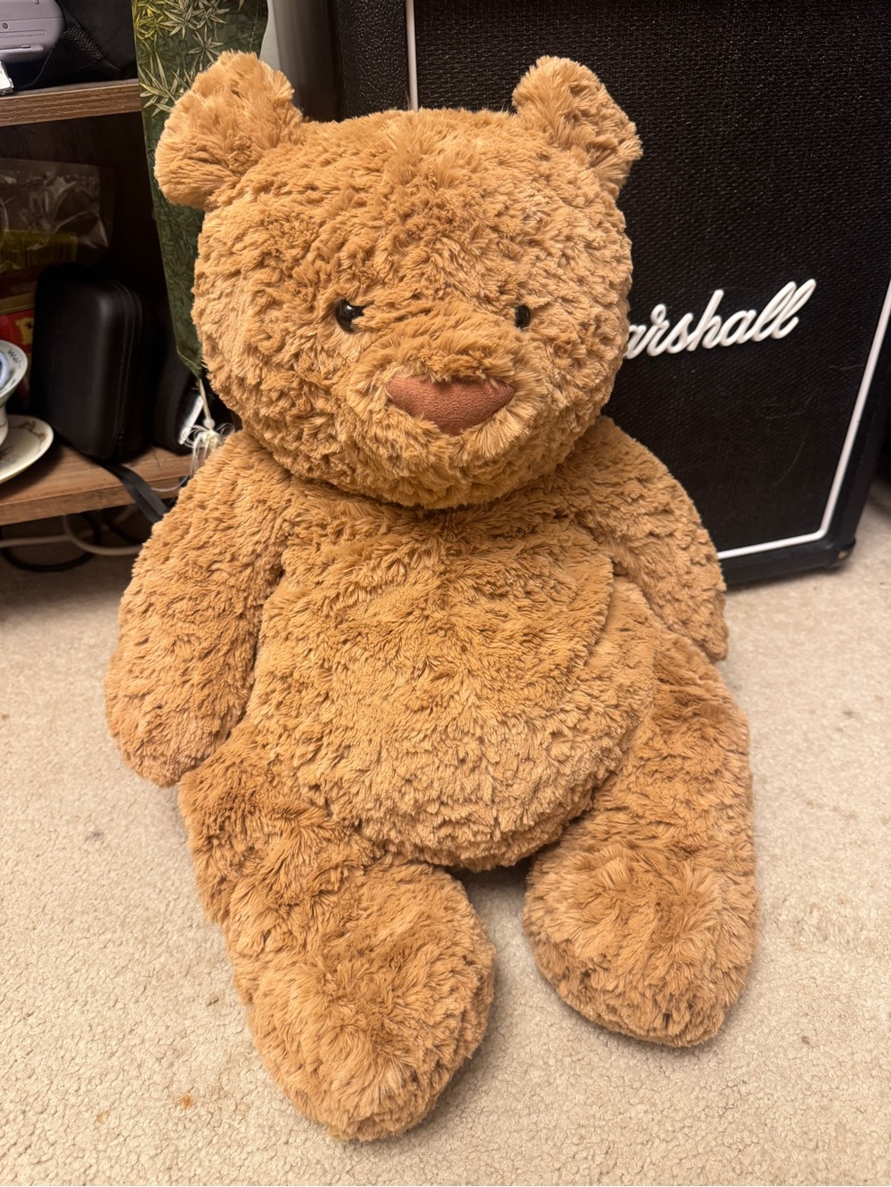 Jellycat New Bartholomew Bear Plush Stuffed Animal ‘Really Big’ Authentic 18.5in